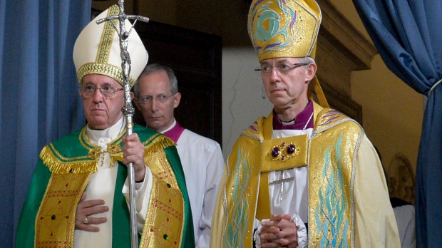 VATICAN-BRITAIN-RELIGION-POPE-ANGLICAN-VESPERS