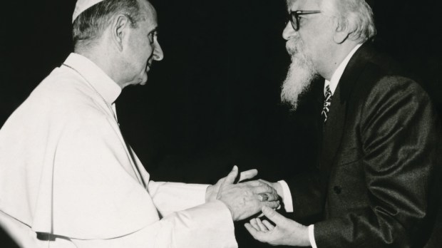 Papa Paolo VI e Rav Abraham J. Heschel