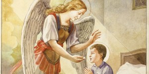La bella storia del santo che giocava con gli angeli