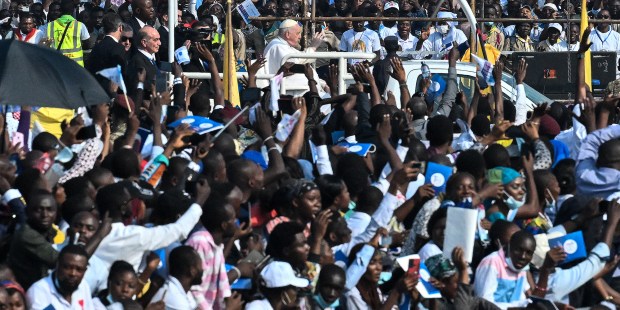 (FOTOGALLERY) Seconda giornata di Papa Francesco in Africa
